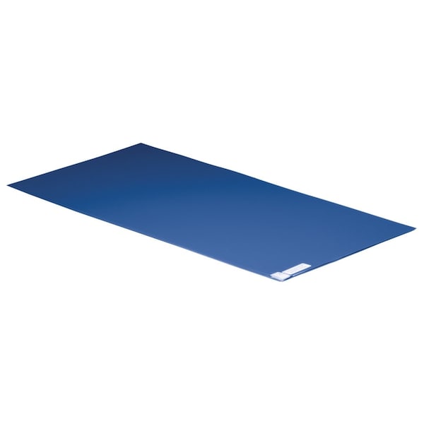 Pig Sticky Steps Mat 120 sheets/case, 30 sheets/pad, 4 pads/case Blue 36" L x 18" W, 120PK PK120 MAT194-BL - main